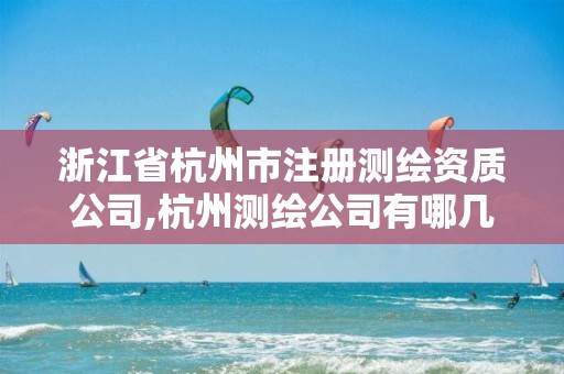 浙江省杭州市注册测绘资质公司,杭州测绘公司有哪几家