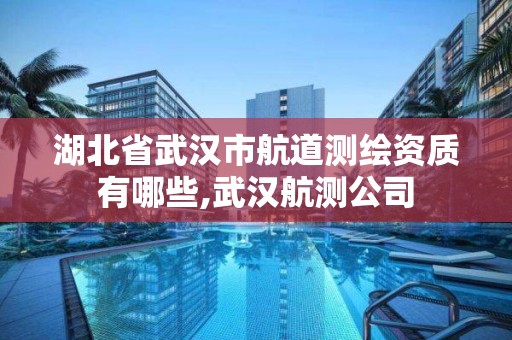 湖北省武汉市航道测绘资质有哪些,武汉航测公司