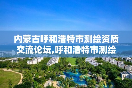 内蒙古呼和浩特市测绘资质交流论坛,呼和浩特市测绘公司有哪些