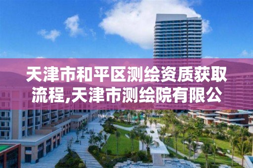 天津市和平区测绘资质获取流程,天津市测绘院有限公司资质