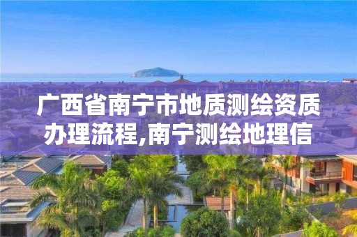 广西省南宁市地质测绘资质办理流程,南宁测绘地理信息中心