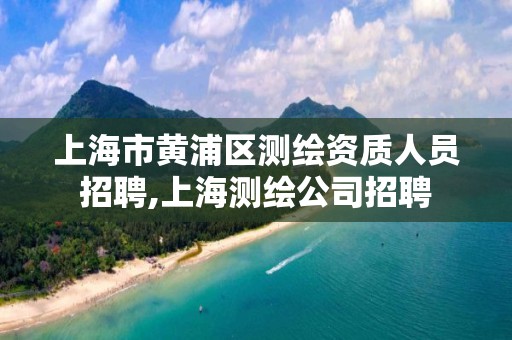 上海市黄浦区测绘资质人员招聘,上海测绘公司招聘