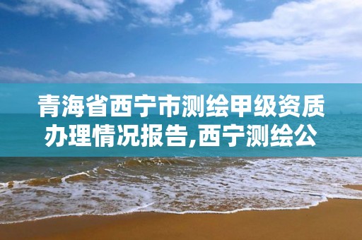 青海省西宁市测绘甲级资质办理情况报告,西宁测绘公司