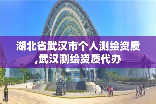 湖北省武汉市个人测绘资质,武汉测绘资质代办