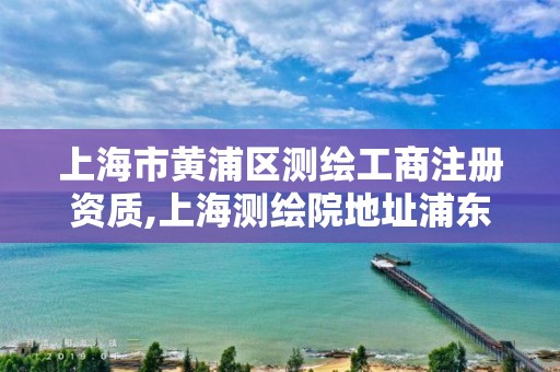 上海市黄浦区测绘工商注册资质,上海测绘院地址浦东