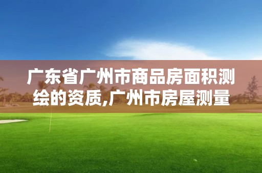 广东省广州市商品房面积测绘的资质,广州市房屋测量测绘。