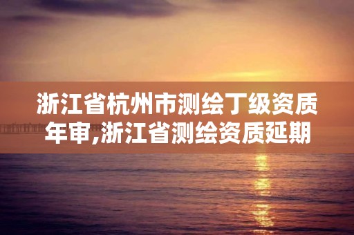 浙江省杭州市测绘丁级资质年审,浙江省测绘资质延期公告