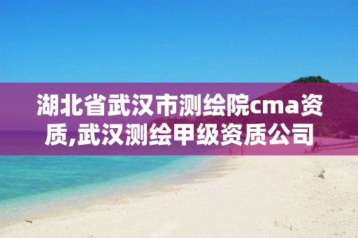 湖北省武汉市测绘院cma资质,武汉测绘甲级资质公司