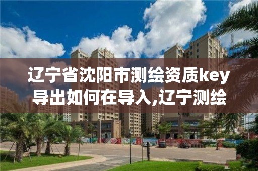 辽宁省沈阳市测绘资质key导出如何在导入,辽宁测绘资质查询。