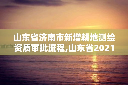 山东省济南市新增耕地测绘资质审批流程,山东省2021测绘资质延期公告