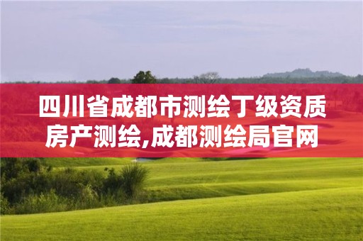 四川省成都市测绘丁级资质房产测绘,成都测绘局官网