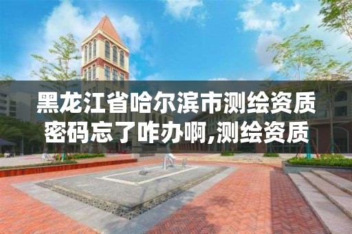 黑龙江省哈尔滨市测绘资质密码忘了咋办啊,测绘资质管理系统登录