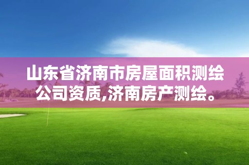 山东省济南市房屋面积测绘公司资质,济南房产测绘。