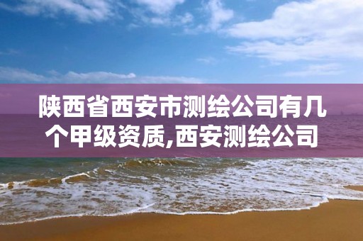 陕西省西安市测绘公司有几个甲级资质,西安测绘公司实力排名