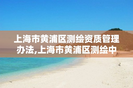 上海市黄浦区测绘资质管理办法,上海市黄浦区测绘中心