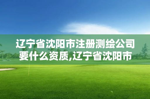 辽宁省沈阳市注册测绘公司要什么资质,辽宁省沈阳市注册测绘公司要什么资质证书。