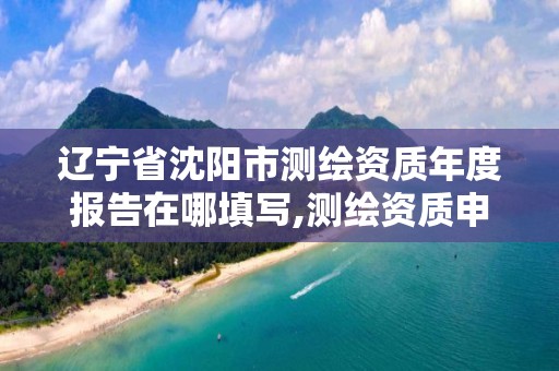 辽宁省沈阳市测绘资质年度报告在哪填写,测绘资质申报2021。