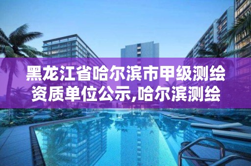 黑龙江省哈尔滨市甲级测绘资质单位公示,哈尔滨测绘专科学校