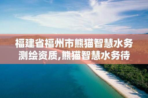 福建省福州市熊猫智慧水务测绘资质,熊猫智慧水务待遇怎么样。