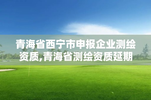 青海省西宁市申报企业测绘资质,青海省测绘资质延期公告