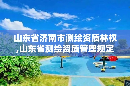 山东省济南市测绘资质林权,山东省测绘资质管理规定