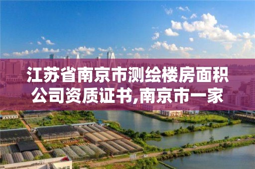 江苏省南京市测绘楼房面积公司资质证书,南京市一家测绘资质单位要使用。