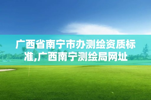 广西省南宁市办测绘资质标准,广西南宁测绘局网址