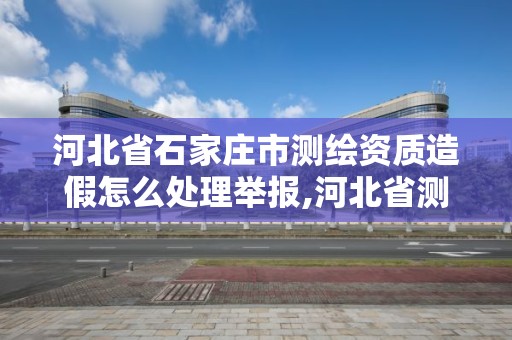 河北省石家庄市测绘资质造假怎么处理举报,河北省测绘资质管理办法