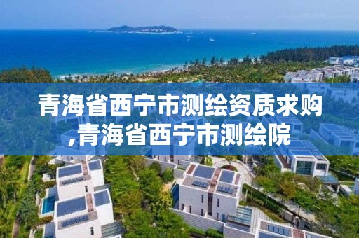 青海省西宁市测绘资质求购,青海省西宁市测绘院