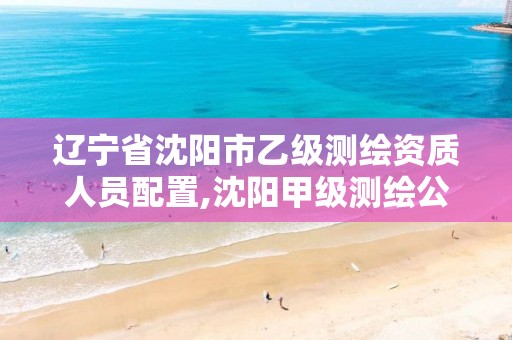 辽宁省沈阳市乙级测绘资质人员配置,沈阳甲级测绘公司