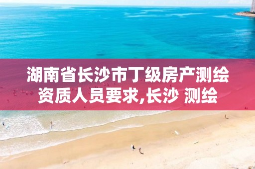 湖南省长沙市丁级房产测绘资质人员要求,长沙 测绘