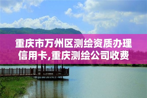 重庆市万州区测绘资质办理信用卡,重庆测绘公司收费标准