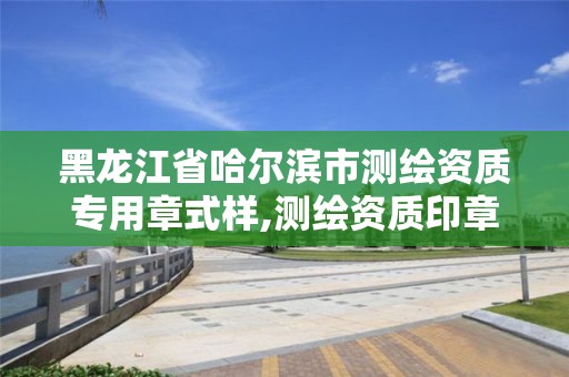 黑龙江省哈尔滨市测绘资质专用章式样,测绘资质印章