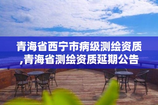 青海省西宁市病级测绘资质,青海省测绘资质延期公告