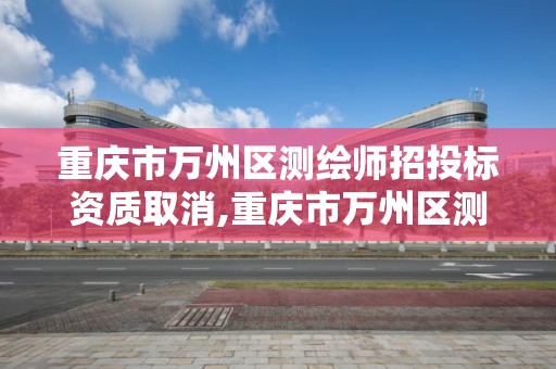 重庆市万州区测绘师招投标资质取消,重庆市万州区测绘师招投标资质取消公告