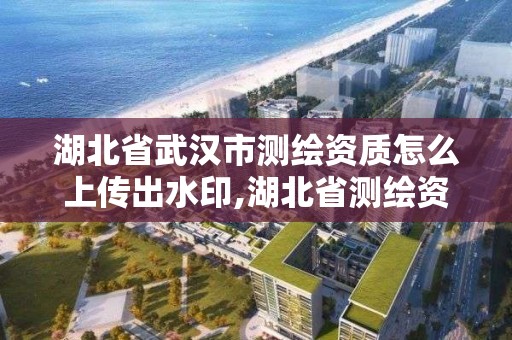 湖北省武汉市测绘资质怎么上传出水印,湖北省测绘资质延期公告。