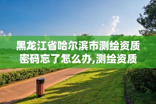 黑龙江省哈尔滨市测绘资质密码忘了怎么办,测绘资质系统人员查询。