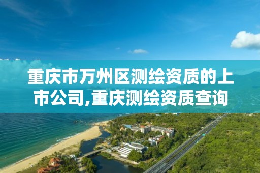 重庆市万州区测绘资质的上市公司,重庆测绘资质查询