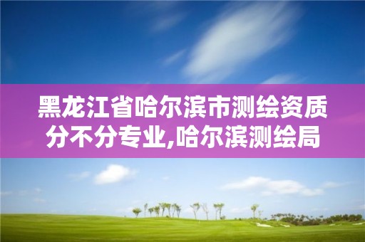 黑龙江省哈尔滨市测绘资质分不分专业,哈尔滨测绘局幼儿园是民办还是公办