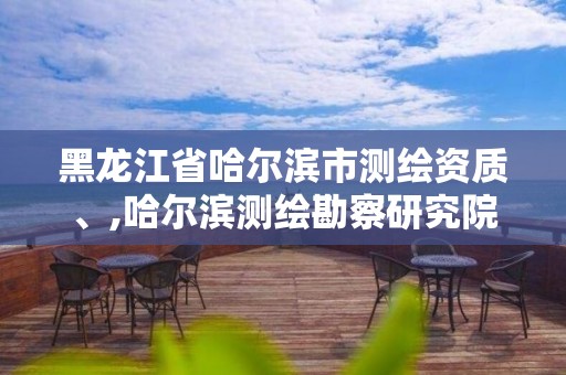 黑龙江省哈尔滨市测绘资质、,哈尔滨测绘勘察研究院怎么样