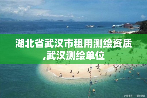 湖北省武汉市租用测绘资质,武汉测绘单位