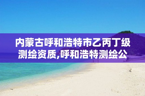 内蒙古呼和浩特市乙丙丁级测绘资质,呼和浩特测绘公司招聘