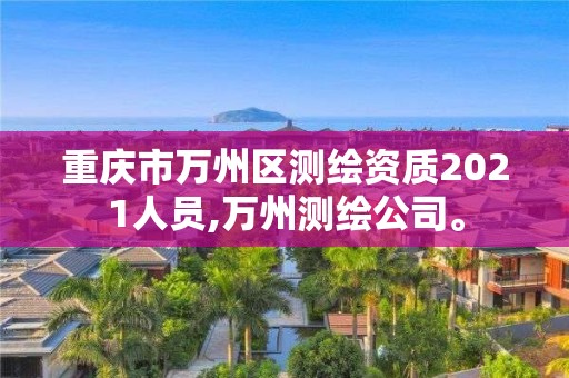 重庆市万州区测绘资质2021人员,万州测绘公司。