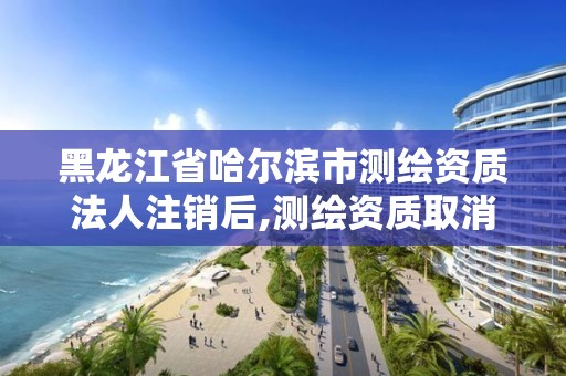 黑龙江省哈尔滨市测绘资质法人注销后,测绘资质取消了没有