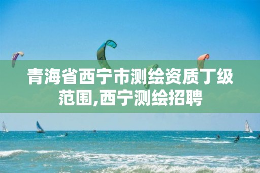 青海省西宁市测绘资质丁级范围,西宁测绘招聘