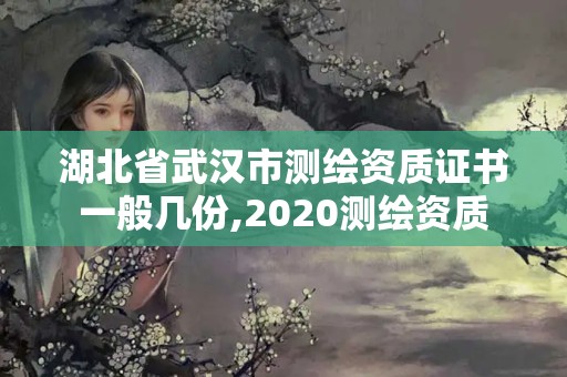 湖北省武汉市测绘资质证书一般几份,2020测绘资质