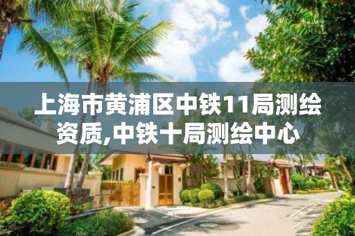 上海市黄浦区中铁11局测绘资质,中铁十局测绘中心