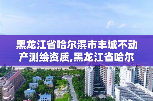 黑龙江省哈尔滨市丰城不动产测绘资质,黑龙江省哈尔滨市测绘局