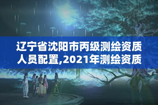 辽宁省沈阳市丙级测绘资质人员配置,2021年测绘资质丙级申报条件