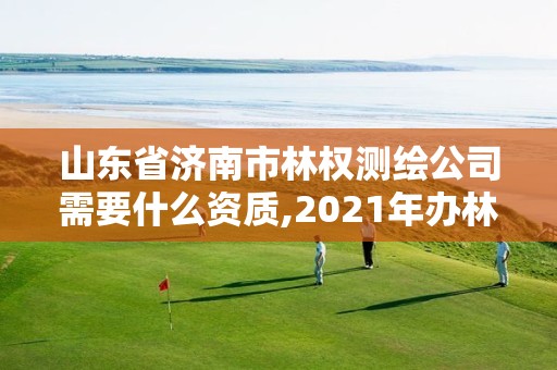 山东省济南市林权测绘公司需要什么资质,2021年办林权证测绘要钱吗。